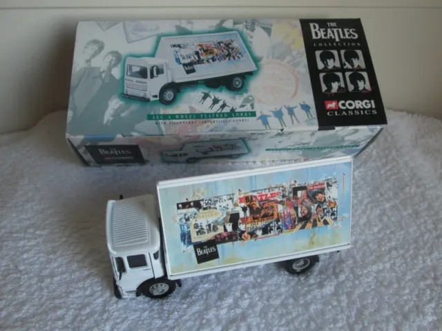 Corgi Classics Beatles Collection '97 AEC Flatbed Lorry Billboard Boxed Complete