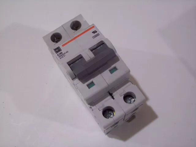 Cutler Hammer  WMS2C40 Supplementary Protector Circuit Breaker 2 pole 40 Amp NEW