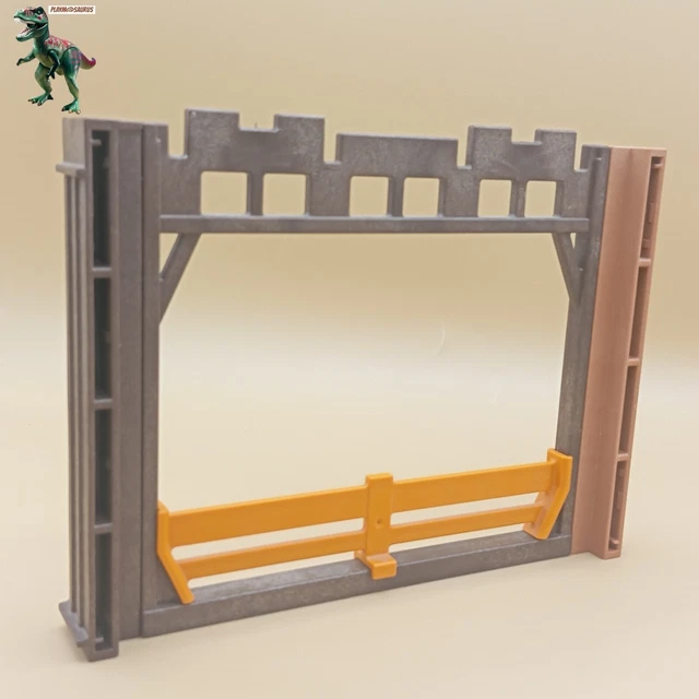 Pièce Détachée Playmobil : Mur D'entrée Pour Château Médiéval 3268 - Occasion