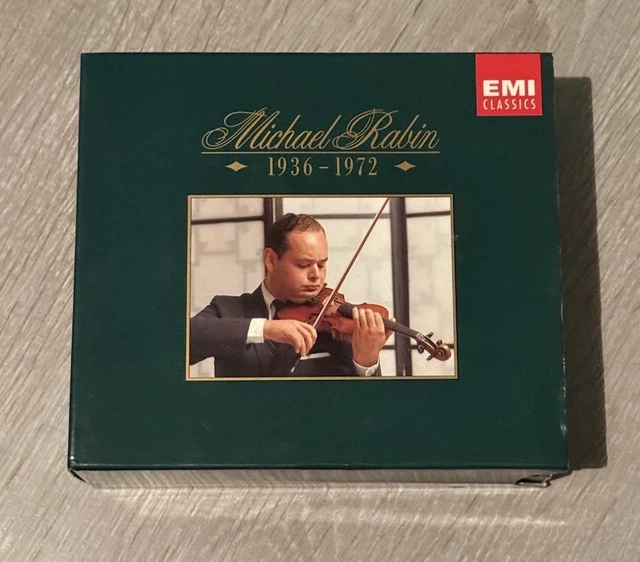 MICHAEL RABIN 1936-1972 PAGANINI WIENIAWSKI TCHAIKOWSKY 6 CD