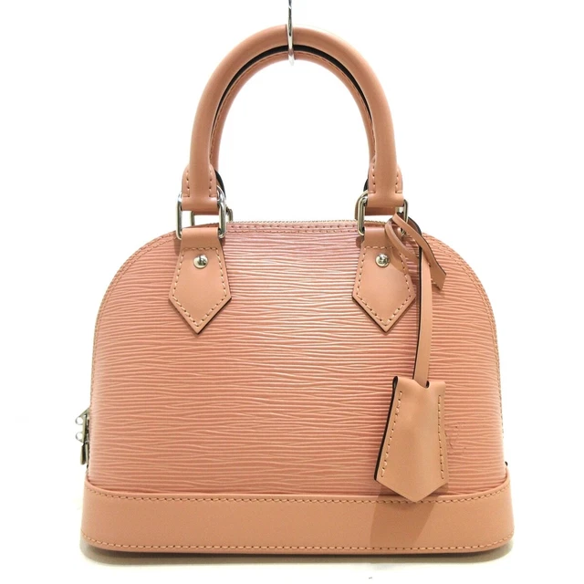 Auth LOUIS VUITTON Alma BB M21682 Rose Trianon Epi - RFID confirmed Handbag Auth LOUIS VUITTON Alma BB M21682 Rose Trianon Epi - RFID confirmed Handbag