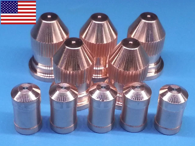 10pc x 21150 Electrode + 21330 Nozzle 50A - ESAB® PT-20 Plasma Cutter *US SHIP*