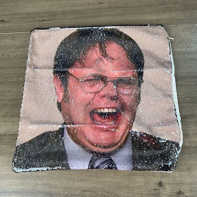 Dwight schrute mermaid pillow top
