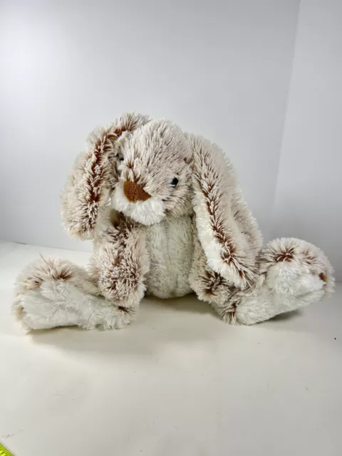 Melissa & Doug Easter Burrow Bunny Rabbit Stuffed Animal Plush 8" Light Brown