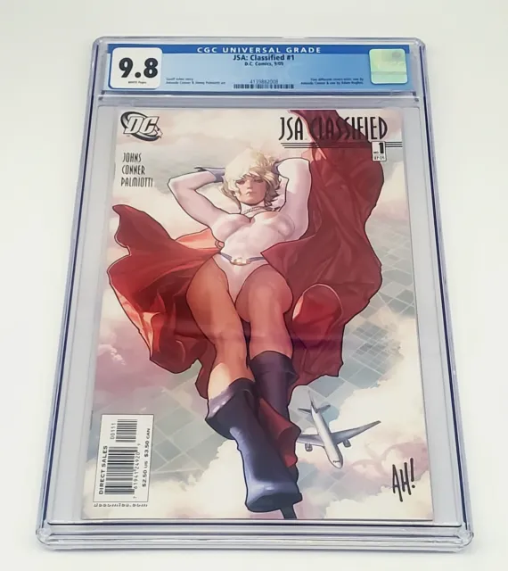 DC Comics - JSA Classified #1 - 2005 Hughes Variant Cover - CGC 9.8