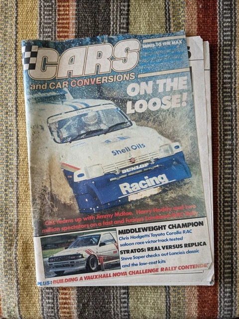 CARS AND CAR Conversions Magazine Mini rally Toyota Corolla GT Lotus ...