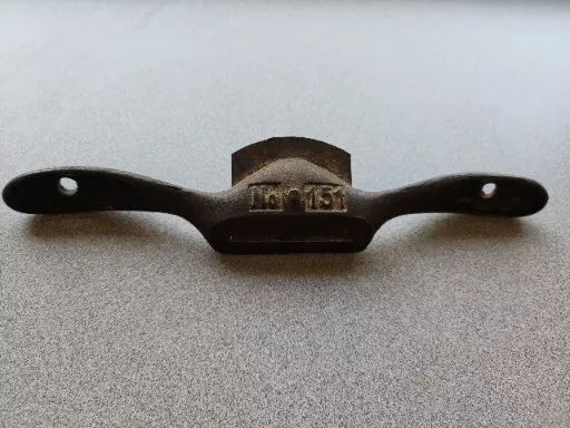 Vintage No 151 Spoke Shave Draw  Two Handled Carpenters Bevel Hand Tool USA