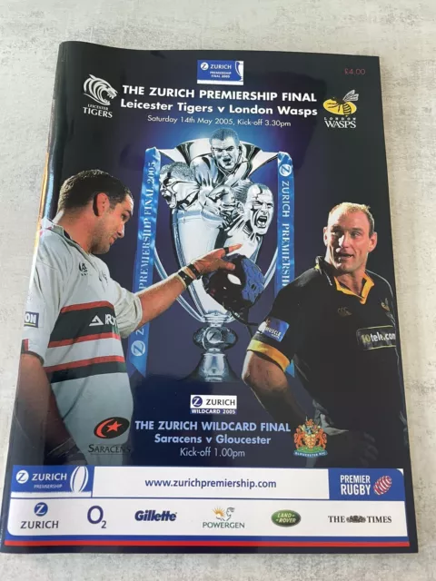 Leicester Tigers v London Wasps, Zurich Premiership Final, 2005