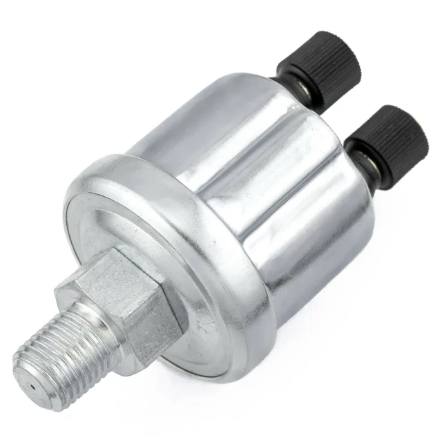 1/4& NPT OIL Pressure Sensor Diesel Generator Engine VDO Temp Gauge 12 ...