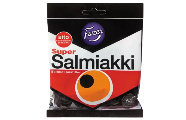 Fazer Super Salmiakki 20 x 80g **FAST SHIPMENT**