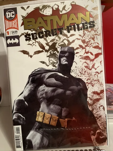 Batman Secret Files #1 One-Shot Foil Variant Cover (DC, 2018) VF/NM