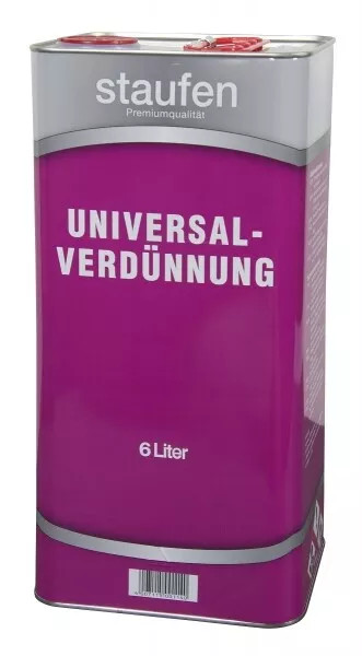 Staufen Universalverdünnung Verdünnung 6 ltr. Reiniger Verdünner Waschverdünnung