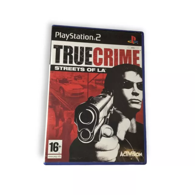 True Crime Streets Of LA PS2 Sony Playstation 2 Complete With Manual