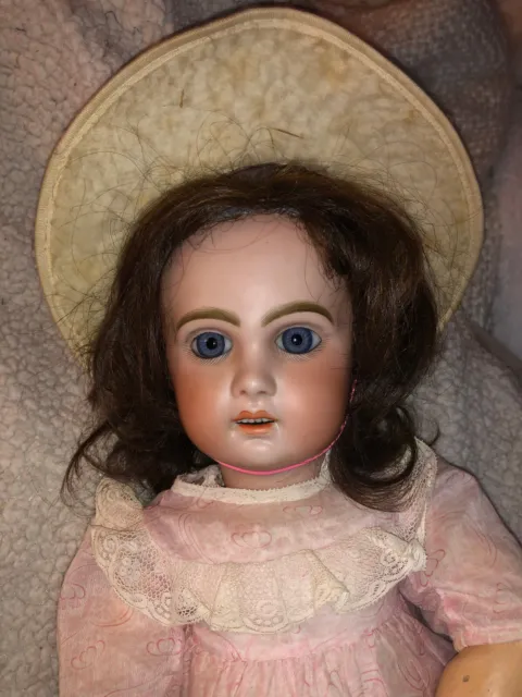 SUPERBE BEBE JUMEAU T 8 poupée ancienne "antique doll Jumeau" modèle réclame