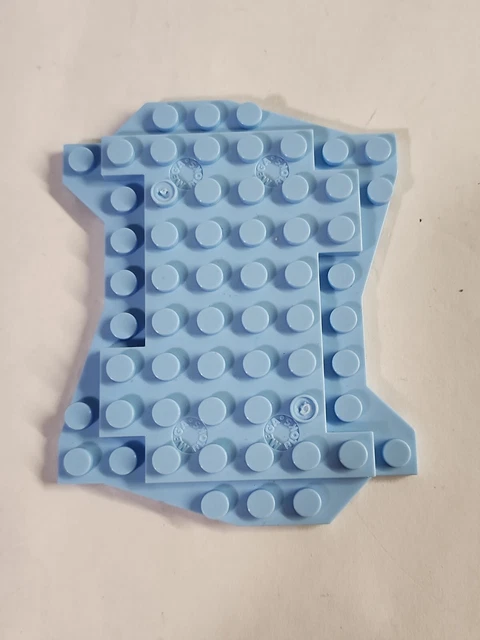 MEGA BLOKS CONSTRUX TERRAIN PLATE 8x10 Sky /light Blue HALO COD Toy 18845