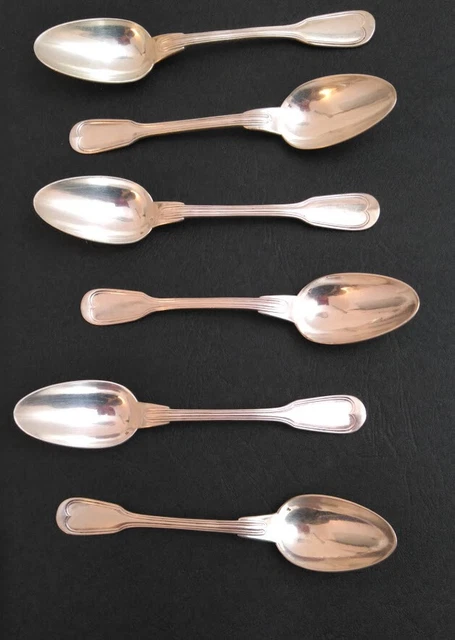 Lot De 8 Cuillères à Cocktail Métal Argenté - Modèle Ercuis Avec Pilon Intégré - 25 Cm - Neuf