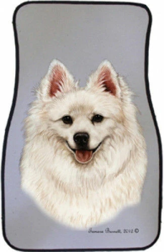 American Eskimo Car Floor Mats Pair (TB) 36126