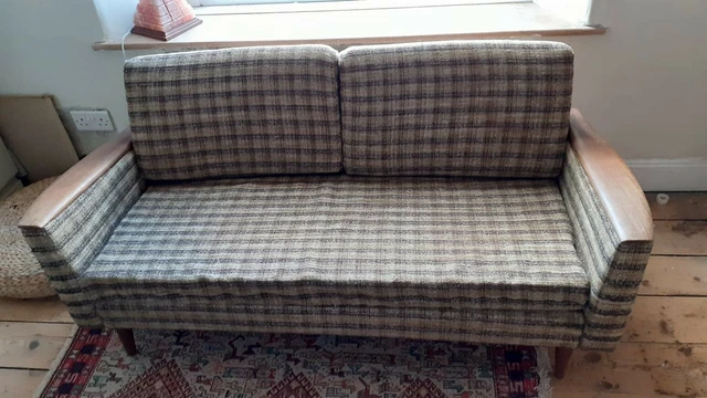 Greaves and Thomas put-u-up Sofa Bed Mid Century Retro Vintage couch