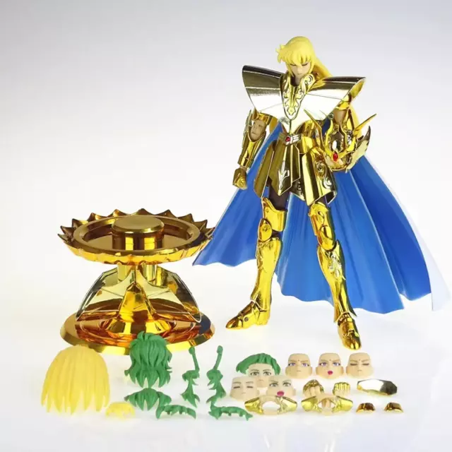 Figurine CHEVALIER D'OR Zodiaque DE LA VIERGE Shaka Saint Seiya + SOCLE INCLUS