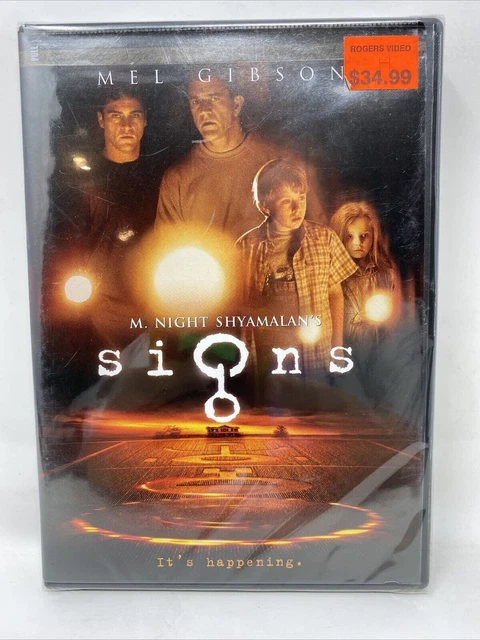 Play. Sign Dvd SIGNS (DVD, 2008) Mel Gibson, M. Night Shyamalan $7.06 - PicClick CA