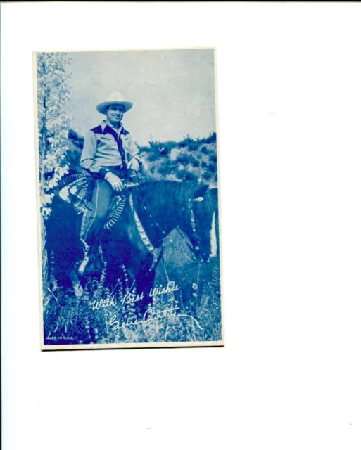 Gene Autry Western Actor Singing Cowboy Post Card Arcade Photo #10