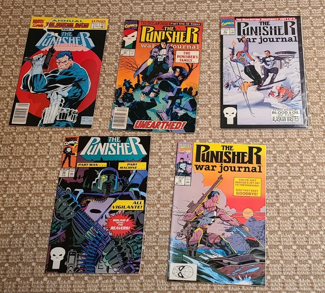 Punisher War Journal Annual System Bytes Lot 31 25 34 19