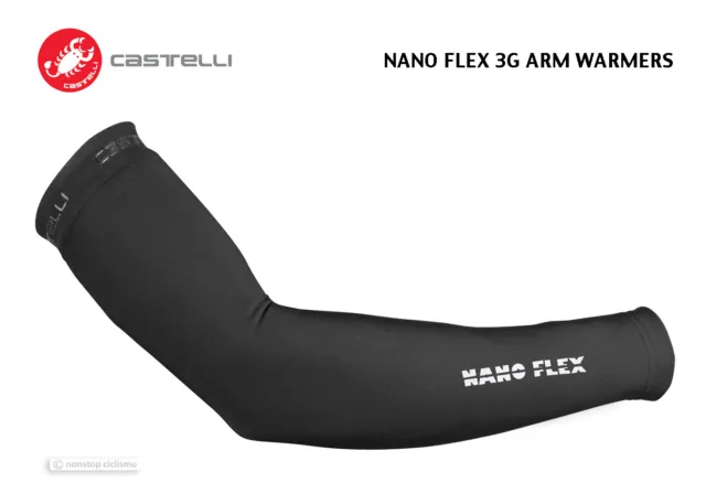 Castelli NANO FLEX 3G Scaldabraccio: NERO