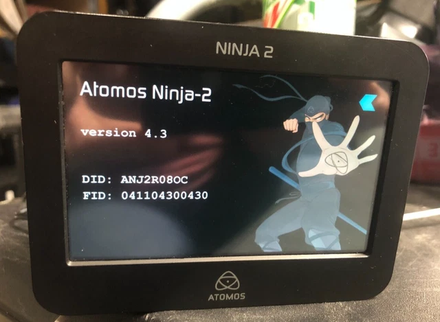 Atomos 4.3" Ninja 2 Video Recorder w/charger and mem cards - Used!
