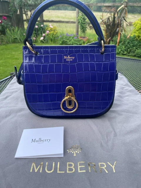 Cobalt blue mulberry bag cheap