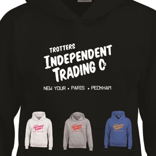 ONLY FOOLS AND Horses Trotters Independent Traders Men Ladies Hoody ...