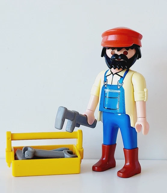 Chapeau De Chef Mécanicien Playmobil 4034 - Accessoire Figurine Pour La Gare - Occasion