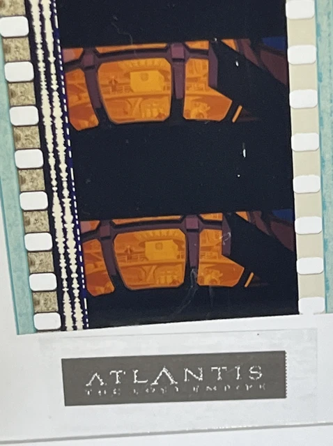 DISNEY ANIMATION FILM 5-Cell Strip ATLANTIS: THE LOST EMPIRE Milo On ...