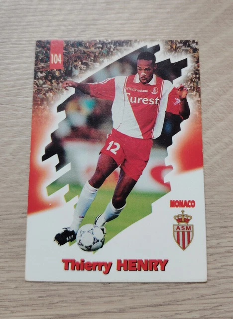 Panini Thierry Henry Monaco À VENDRE! - FR