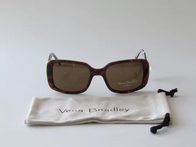 Vera Bradley Margot Womens Polarized Sunglasses w/ Case $78