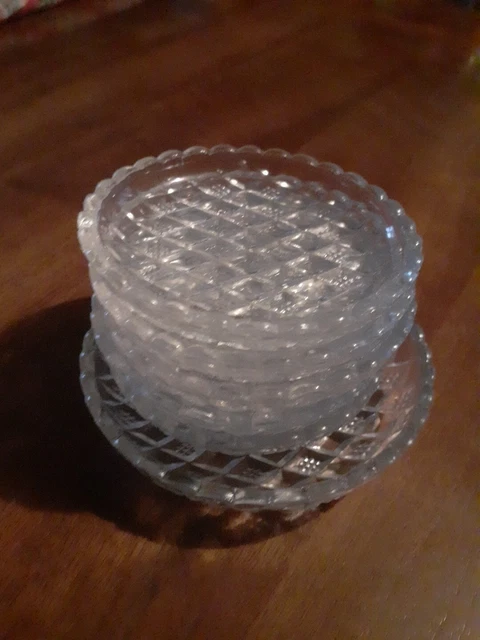 Dessous de plat et dessous de bouteilles en Cristal - Arts de la table