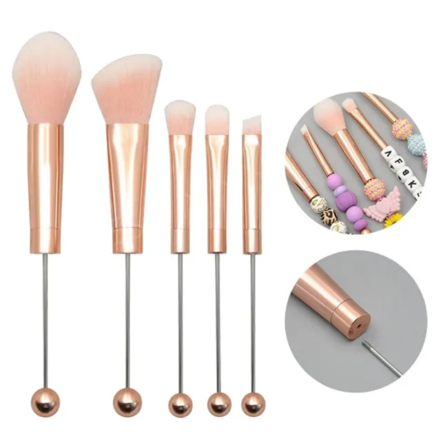 Maquillaje Pincel Set 5 Piezas de Brocha Cosméticos Sombra Ojos Cosmético Nuevo