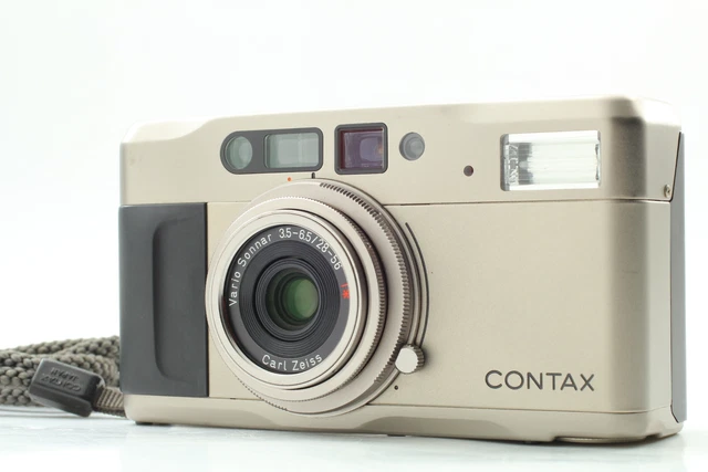 [Near MINT] Contax TVS Point & Shoot 35mm Film Camera Data Back From JAPAN