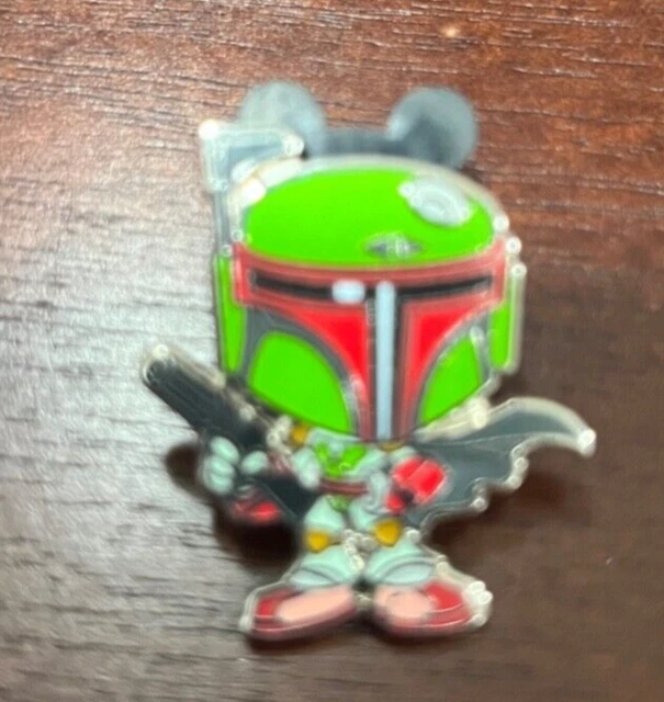 Disney Pin 2015 Star Wars Cute Characters Mystery Pack Boba Fett