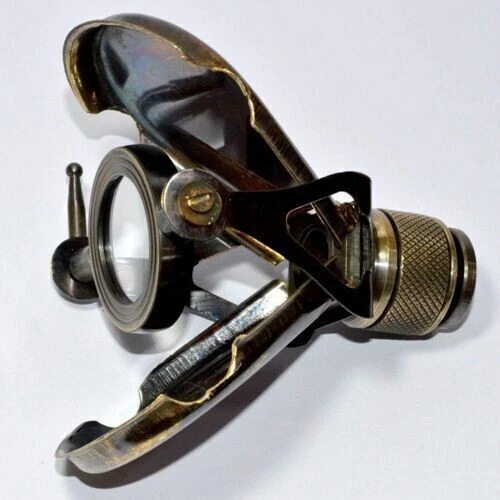 Antique Brass Monocular Binocular Telescope Vintage Nautical Spyglass Scope