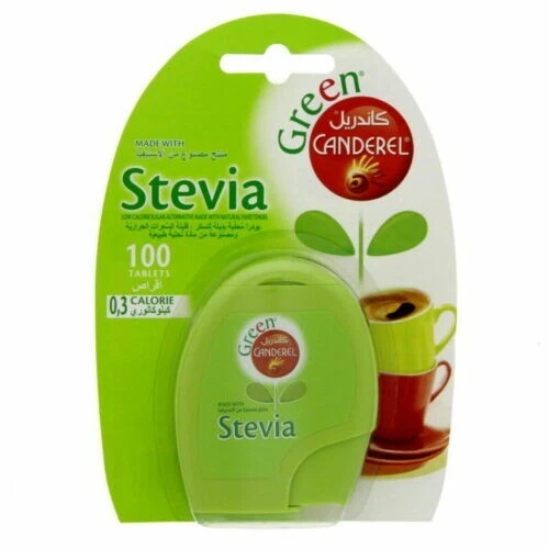 Dolcificante verde canderello 100 compresse delizioso dolcificante a zero calorie