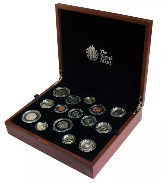 2014 Royal Mint United Kingdom Proof Coin Set - Premium Coin Collection