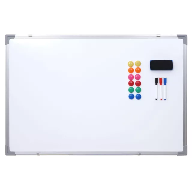 Whiteboard HWC-C84, Magnettafel Memoboard Pinnwand Wandtafel, inkl. Zubehör 2