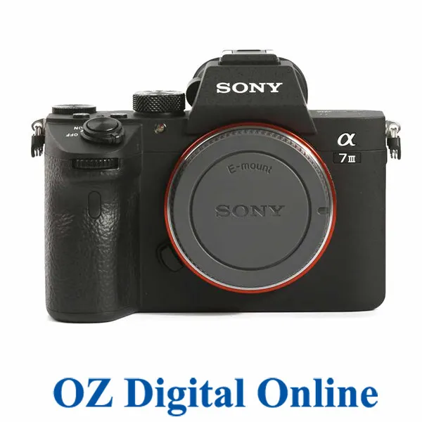 NEW Sony A7 III Body Black Mirrorless 24MP 4K Full HD Digital Camera 1Yr Au Wty