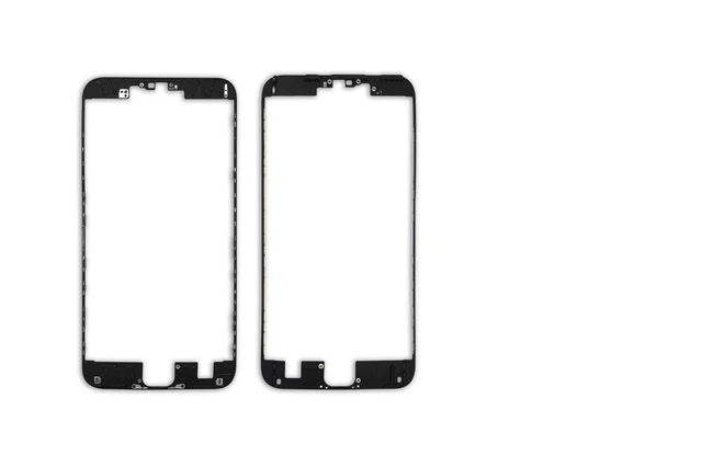 IPHONE 6s Plus Affichage Cadre Moyen Biseau Cadre Du Milieu Chaud Colle Noir