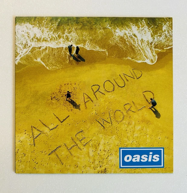 OASIS - ALL Around the World 7” Vinyl Record 1997 Original CRE282