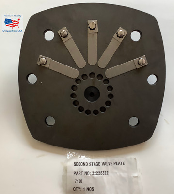 7100 3000 ingersoll rand Compatible 2nd stage valve mounting plate #32228322 
