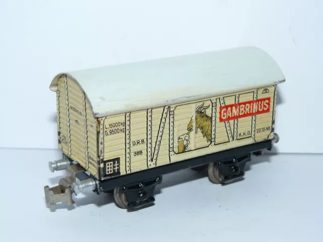 Märklin H0 388 .2 ++ Bierwagen Gambrinus mit KK 3 von 1938/39 ++ #F3_401