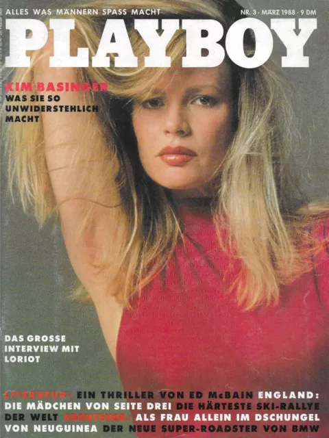 Playboy Deutschland 03-1988 Kim Basinger