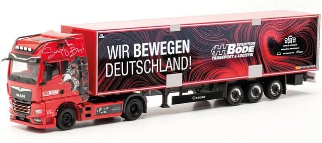 Herpa 315722 MAN TGX GX tractor "Lagoudakis 6 Medusa" (Bayern Nürn