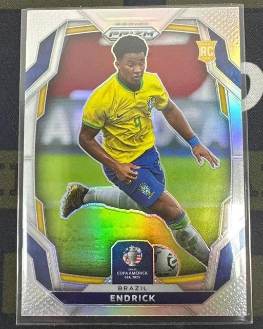2024 PANINI PRIZM Conmebol Copa America Endrick 24 Brazil RC Rookie